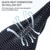 Odier  Comfortable 3D Printed Carbon Fiber Saddle Bike 3d Hollow Design Outdoor Cycling Carbon Fiber Road Bike Saddle