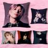 L-Lee Singer T-Taemins Pillow Cases for Bedroom Living Room Sofa Home Decor Polyester Cushion Cover with Zipper