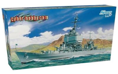 Platz Dragon 1/700 Scale American Nuclear-Powered Missile Cruiser U.S.S. Long Beach CGN-9 Plastic Model Kit DR7091 (Ship)