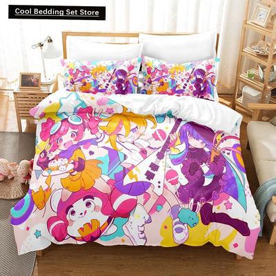 Fashion 3D Print Music Game  Muse Dash Bedding Set Single Twin Full Queen King Size Bed Set Adult Kid Bedroom Duvet Cover Sets