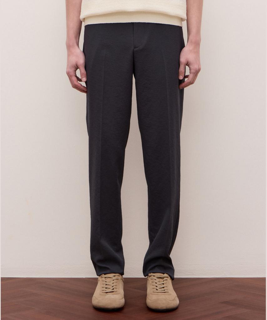 Jilseutyueoteunyuyogmaen Matte Summer Setup Pants - Dark Gray (Jnpa6B482G3)