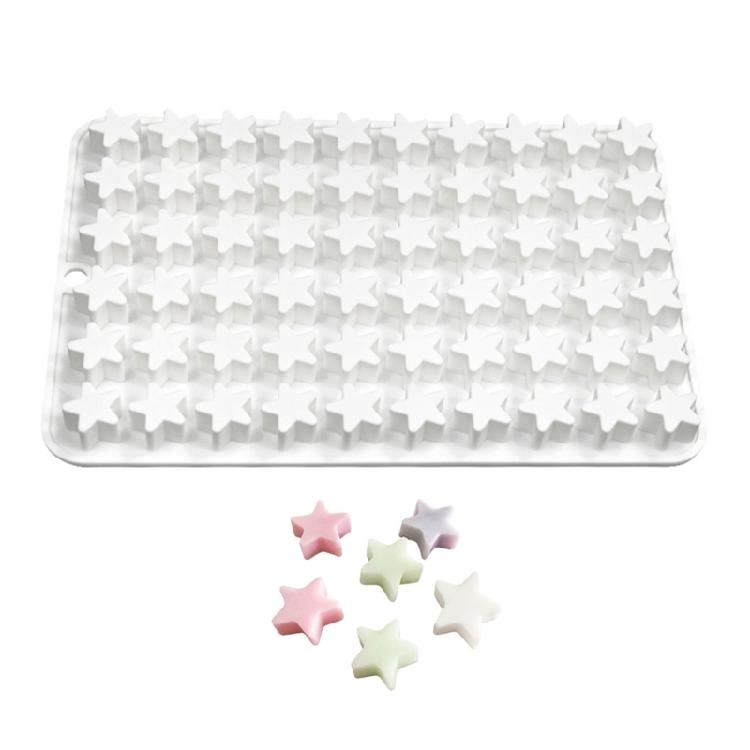 

60-Cavity Star Shape Silicone Mold Fondant Mould Baking DIY Supplies Nonstick 1