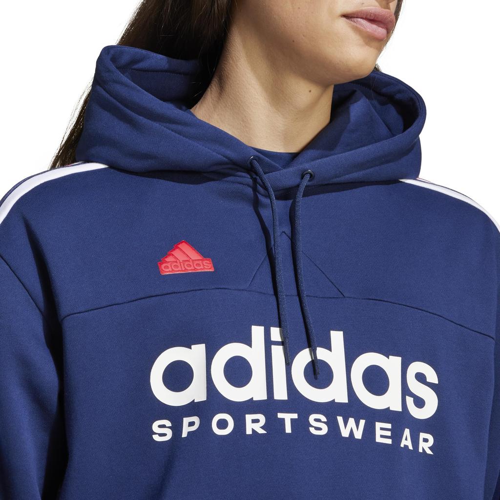 Adidas House of Tiro Nations Pack Hoodie Team Navy Scarlet Men's JNW83, Blue/White/Better (IY4530)