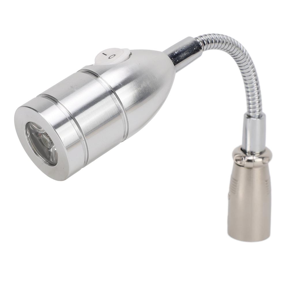  LED Rullstolsljus Justera vinkel 3 Pin XLR elektrisk rullstolslampa för nattbruk