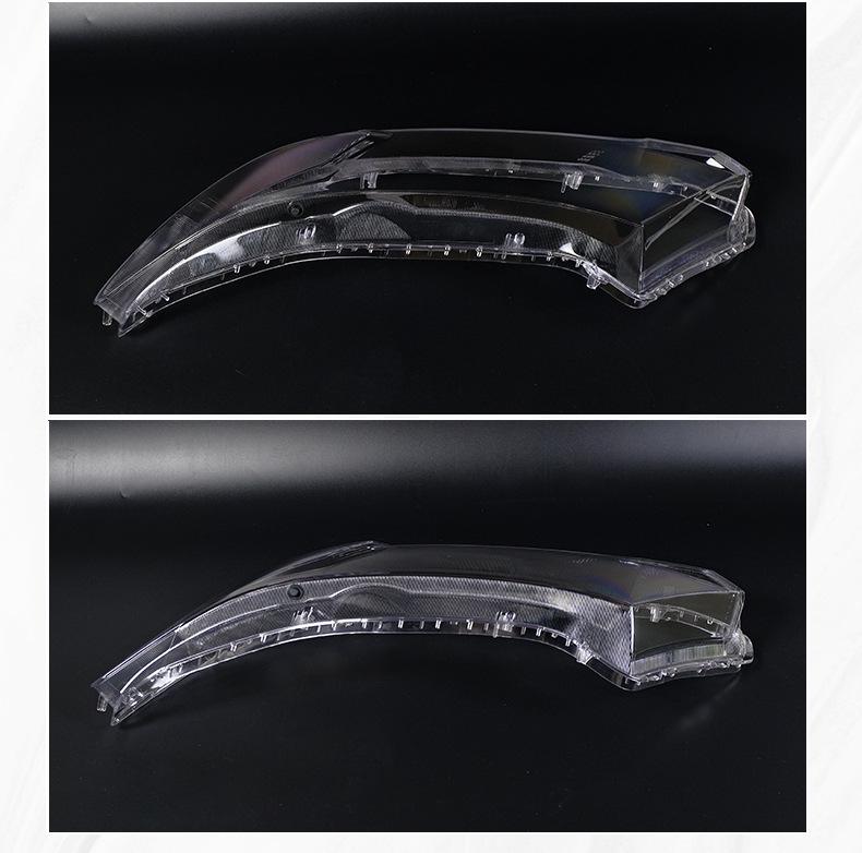 Compatible for 2009-2013 Honda Odyssey RB3: Transparent Headlight Cover Housing