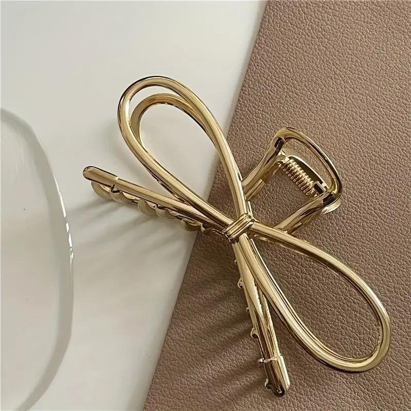 Simple U Shape Hair Clips Pins for Women Girls Hair Sticks Bride Hair Styling Accessories Gold Color Metal Hairpins Barrettes