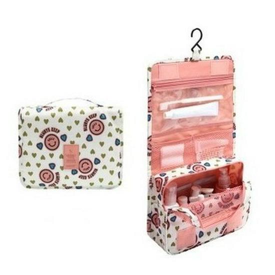 Kiss the Rain Portable Travel Hanging Wash and Makeup Organizer