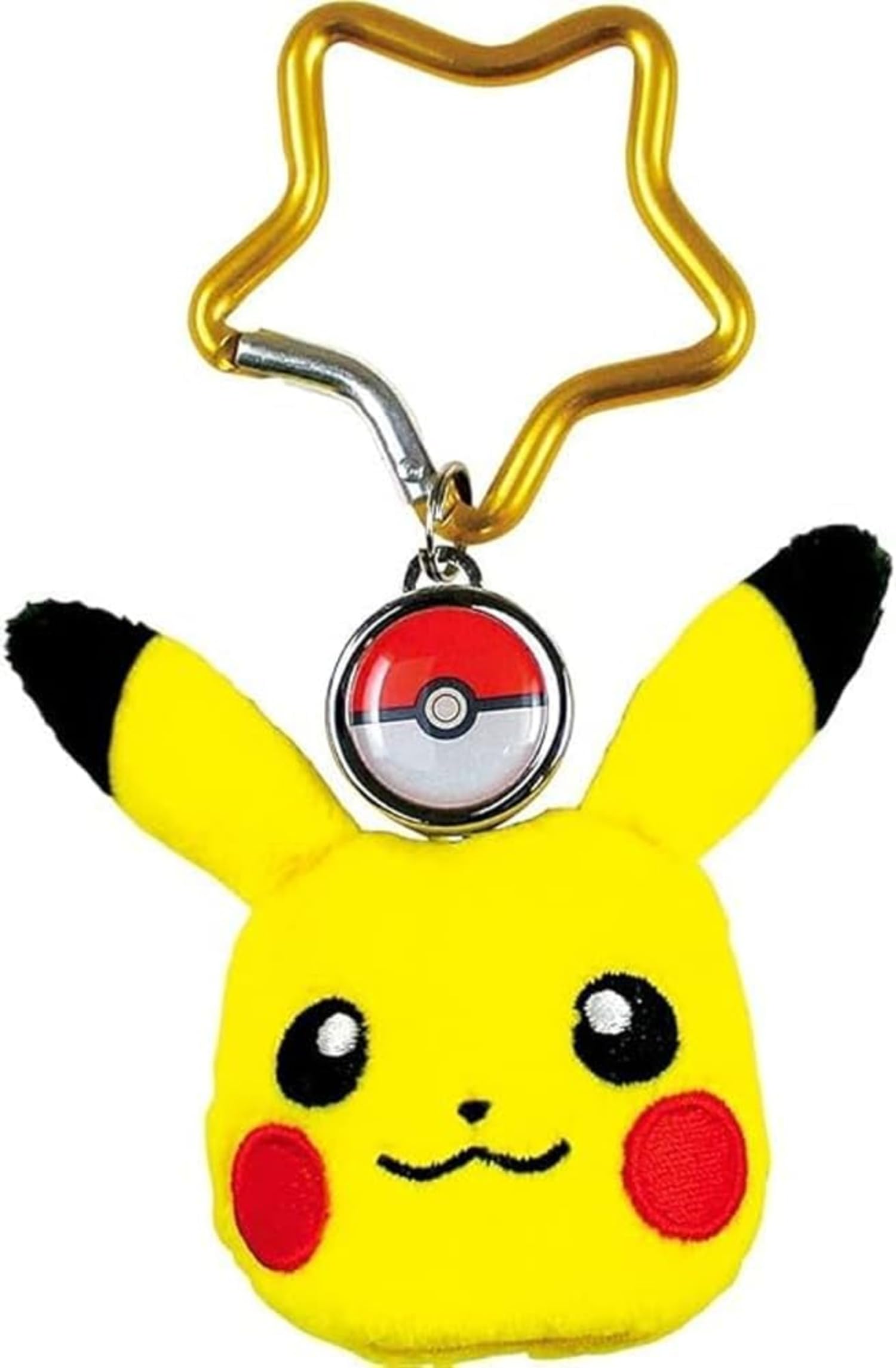 

Tees Factory Pikachu Keychain with x x D2cm Cover, Pokémon Boys, PM-5546861PC, H6.8 W6.8
