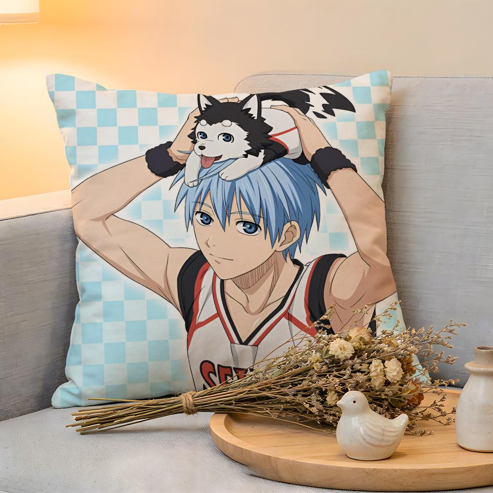 Cushion Cover Linen SkinFriendly Soft Decorative Case For Sofa Home Decor Hot Anime KKurokos Basketball Pillow cover