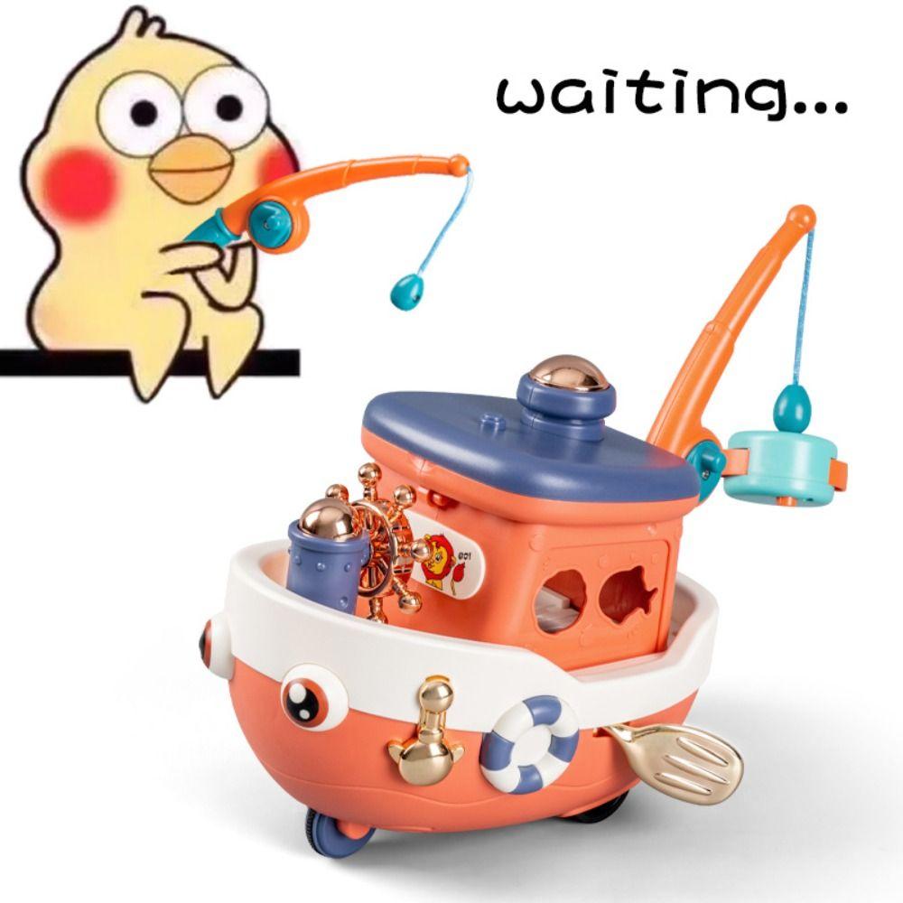 

Electric Cruise Boat Toy Storage Lights Sounds Ship Toy Cute Musical Sound Kids Toy Birthday Gift червоний