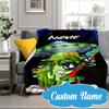 Custom Name Marvin Adventure Blanket bed sofa Blanket Flannel Blanket for Camping, Hiking, Picnic Essentials,gift for Fan family