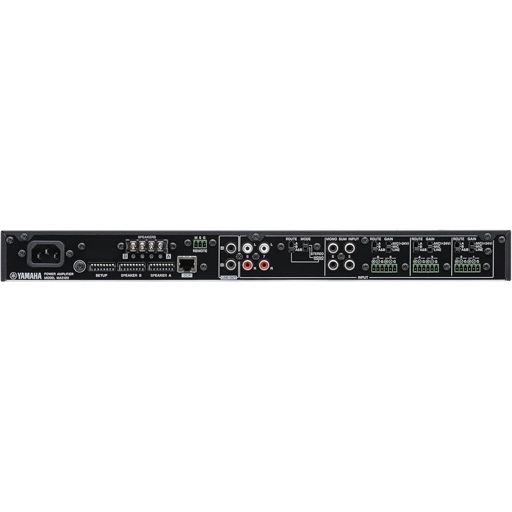 Yamaha Yamaha Class-D power amplifier with mixing function MA2120
