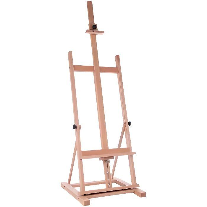 Studio Easel - Artcreation - Oiled Beech - Skids - Pink