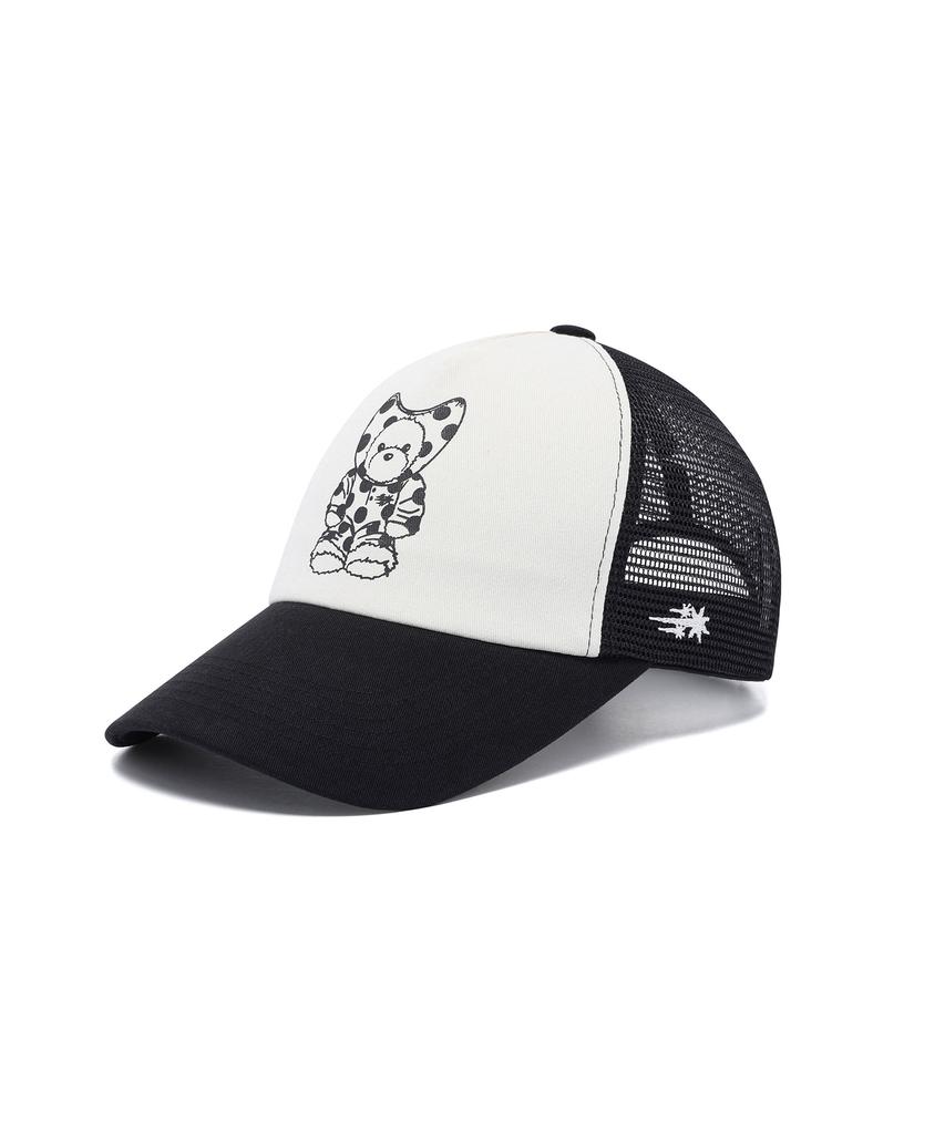 NICEGHOSTCLUB Devil Bear Mesh Cap_White(Ng2Gsuab26A)