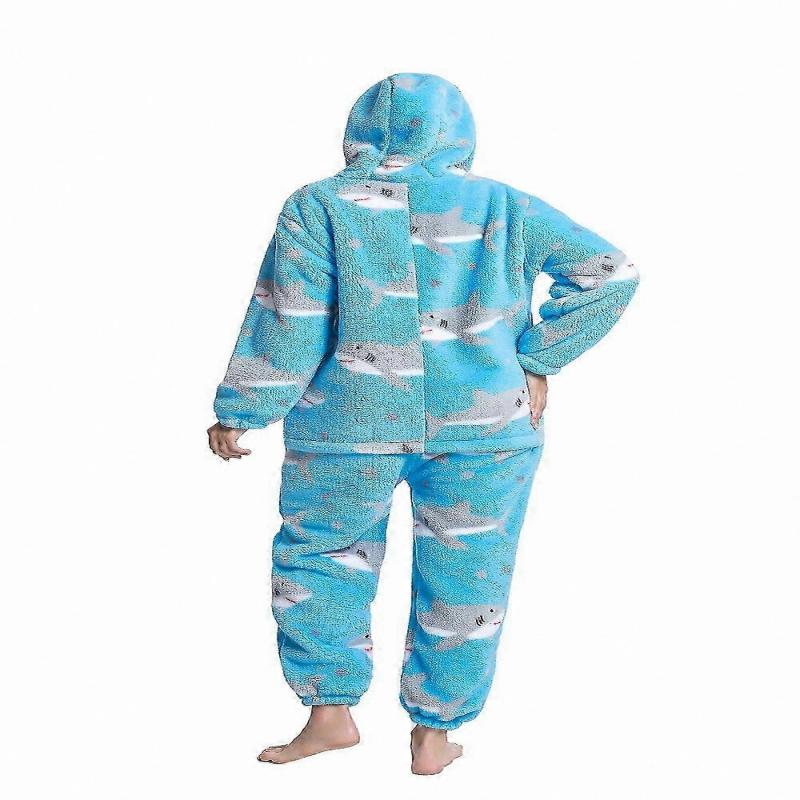 Women's Fleece Animal Onesie Pajamas for Adults, Halloween Cosplay Outfit