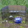Portable 16-Panel Aluminum Alloy Camping Stove Windscreen