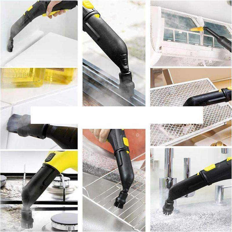M-Modern-12 Pieces Brush Steam Cleaner Accessories For Karcher Sc1 Sc2 Sc3 Sc4 Sc5, Steam Cleaner Set
