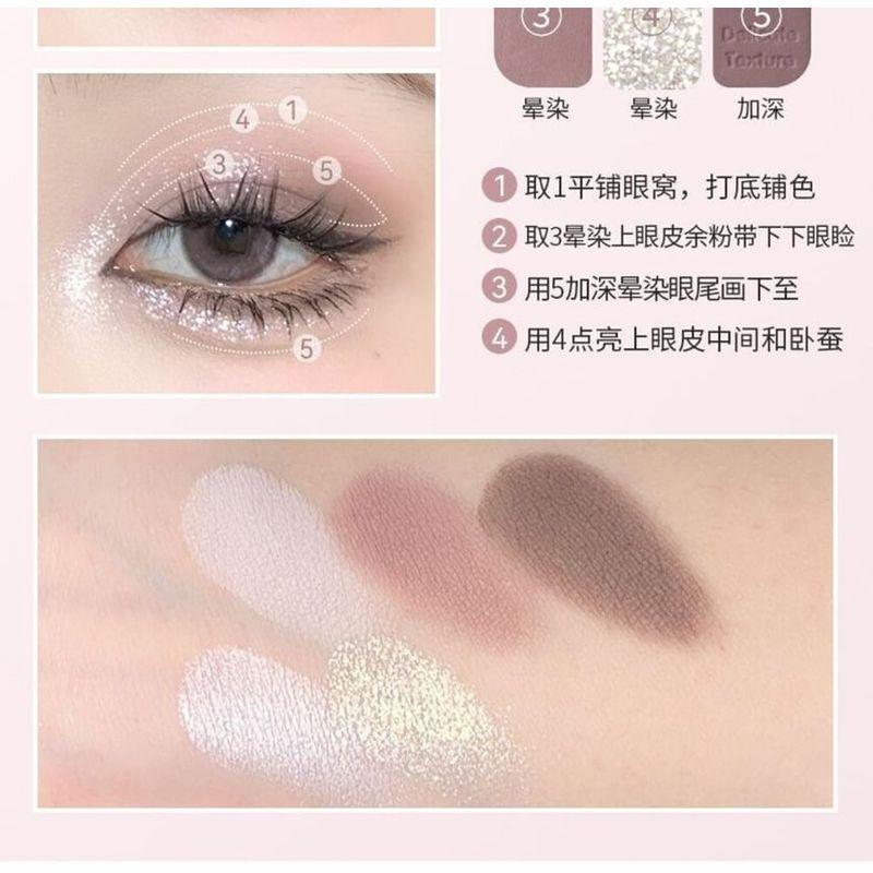 HOLD LIVE - Weiche Augenpunkt-Lidschattenpalette - H04