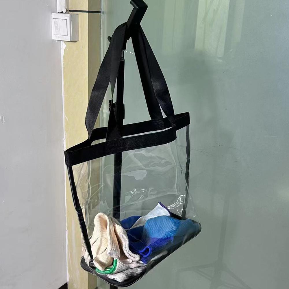 Прозрачная сумка из ПВХ для женщин и мужчин — фото 9