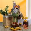 Decorative Rudolf Gnomes Stuffed Doll, Maple Leaf Craft for Autumn Displays