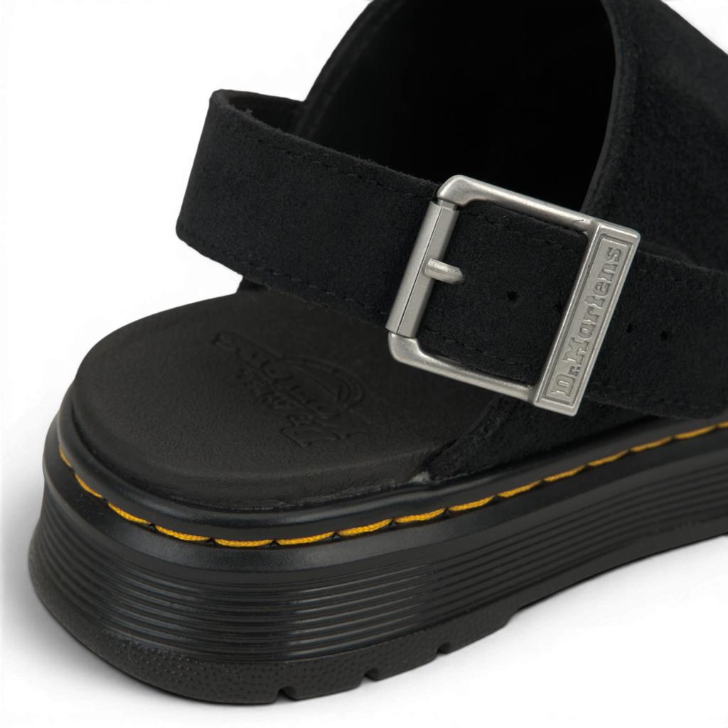 Dr. Martens Brookline Suede Mule Schwarz Bronx Suede Unisex Sneaker 40666001