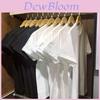Tshirt With Round Neck Short Sleeve Cotton Thick Fabric For Men And Women