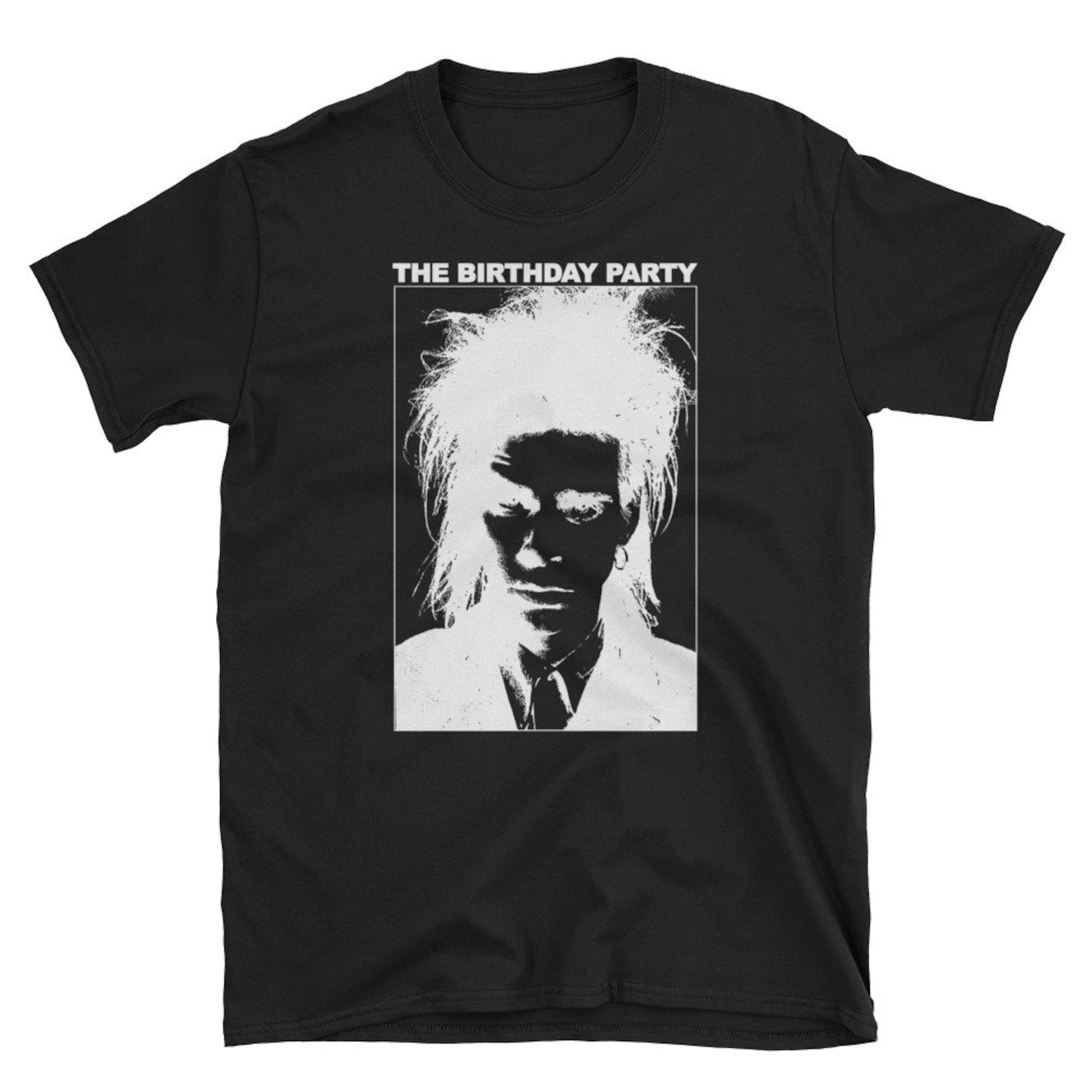 The Birthday Party T shirt, Nick Cave and The Bad Seeds, The Boys Next Door, Post Punk, Goth, M