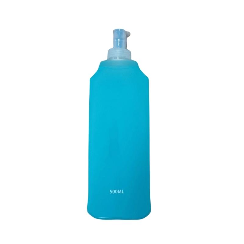 Outdoor Sport Water Bottle Soft Flask Running Light Weight Water Bottle Folding Water Bottle for Outdoor Sports