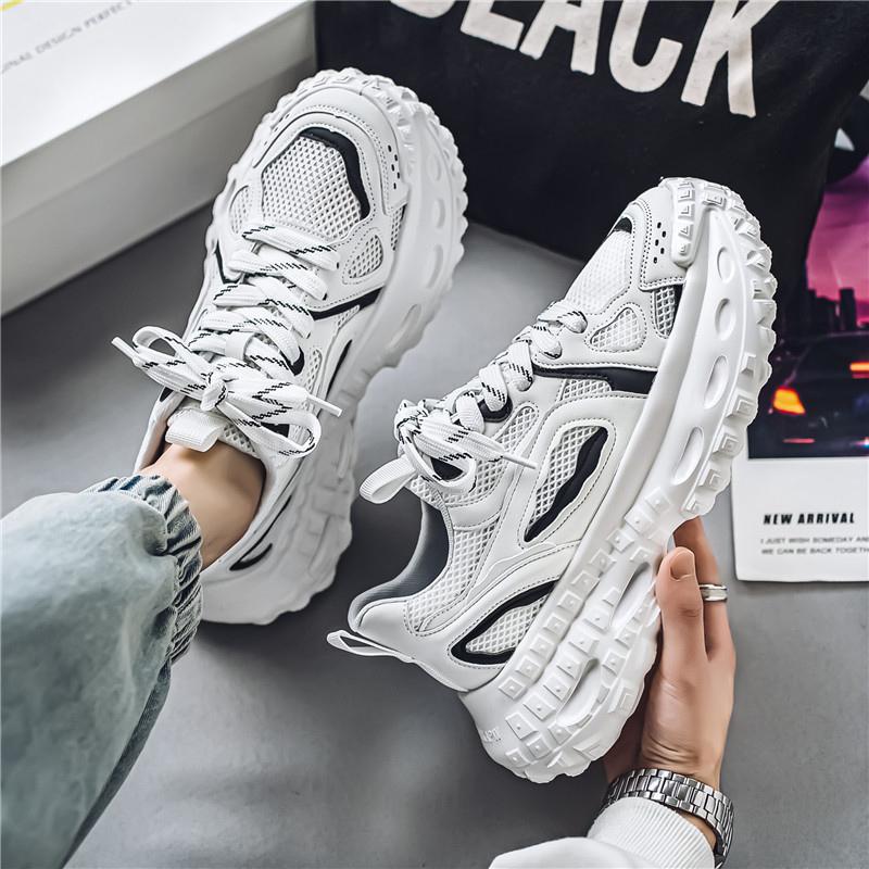 

Водонепроницаемые кожаные ботильоны для мужчин, водонепроницаемые кроссовки, кожаные повседневные кроссовки на шнуровке для мужчин, повседневная мотоциклетная обувь 39 белый