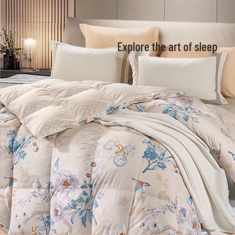 

Fuanna Drunken Linglong 95% Grey Goose Down Winter Quilt