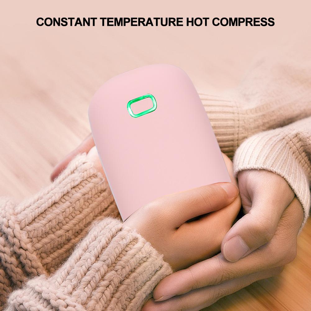 Electric Hand Warmer Electric Hand Heater Mini Portable USB Charging Double-Sided Thermostatic Electric Hand Warmer Heater