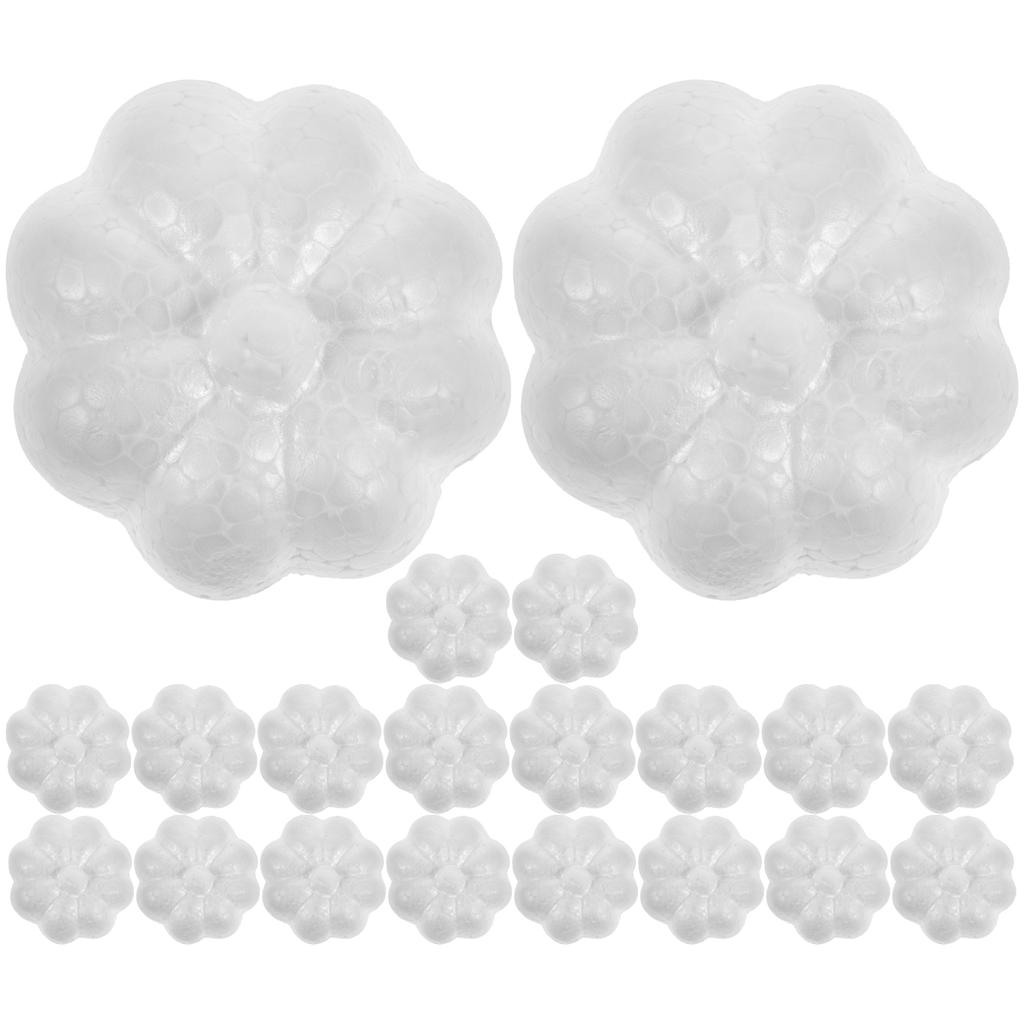 24 Pcs Foam Pumpkin Carving Supplies DIY Artificial Ornament Simulation Decor Decorations Halloween Vivid Craft