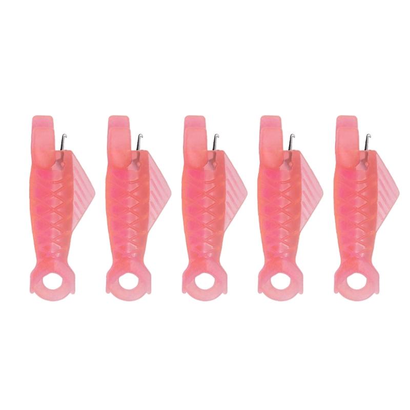 Pack of 5  Quick Threading Plastic Needle Threaders for Sewing Machines Ergonomic Compact Tool Efficient Crafting Aid