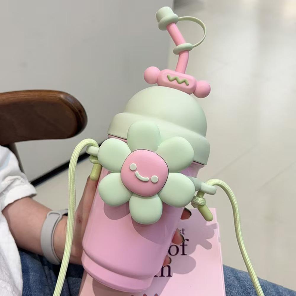 Anti-Leak Insulated Cup 316 Stainless Steel Drinks Bottle Water Bottle for Women Girls