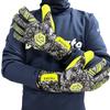 Professional Football Goalkeeper Gloves Kids Adults Thickened Latex Protection Non-Slip Soccer Goalie Goalkeeper Football Gloves
