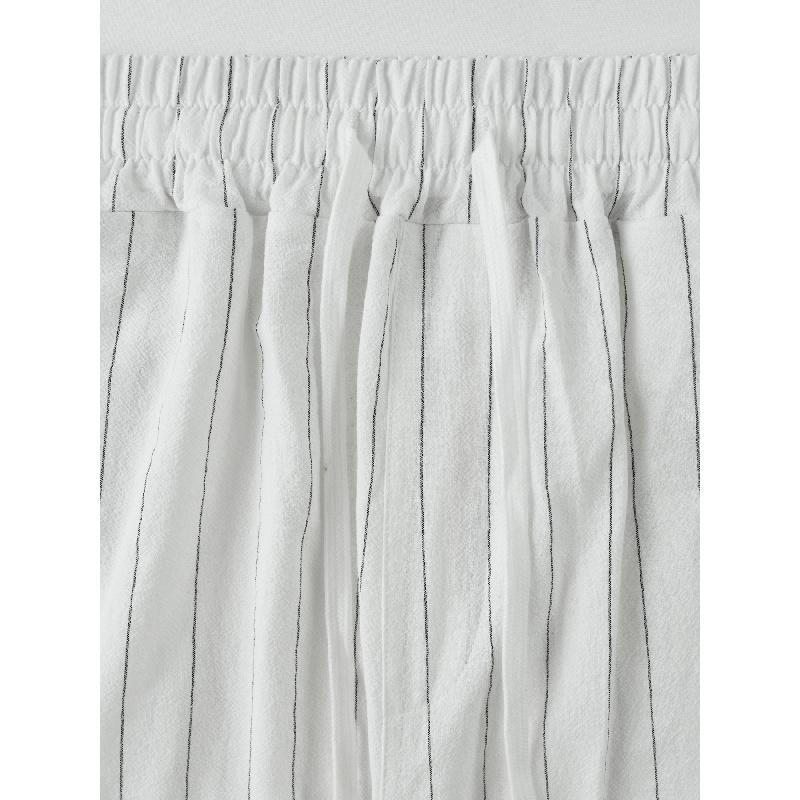 2026 casual versatile striped cotton-linen loose breathable fashion sports men's pants