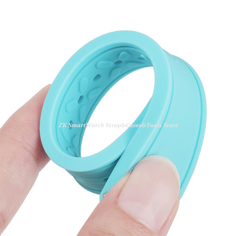 Silicone Watch Straps 20mm 21mm 22mm for IWC PILOT Portugal PORTOFINO Quick Release Rubber Bands Soft Waterproof Sport Bracelets