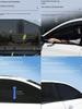 4-Piece Breathable Mesh Car Side Window Shade UV & Insect Resistant Universal Mosquito Net for Car Windows