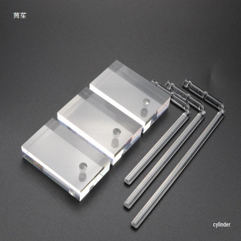 Acrylic Earring Holder Stand - Simple Display for Studs, Dangles, and Jade Jewelry Accessories