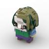 Building Block Compatible, Joker - Shirt Pack, Small Particle Building Block Assembly Model Intelligence, Ornament