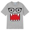 Domo Kun Funny Humorous Fashion T Shirts Men's Women Casual T-Shirts Harajuku Short Sleeve Unisex T-shirt