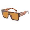 Men’s Rascally Cool Black Frame Sunglasses 2025 - Large One-Piece, European & American Style, UV Protection, High-End Cycling Gear