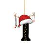 Christmas Decoration Pendant Christmas Tree Tag Theme Party Crafts Ornament