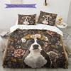 Animal  Pattern Bedding Quilt Set Quilt Cover Pillowcase Home Decoration  Gift (1 * duvet cover + 2 * pillowcase, without core)