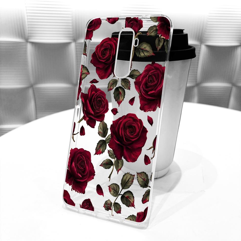 Clear For Realme X2Pro RMX1931 Casing For Realme X2 Pro Case Luxury Fashion Butterfly Funny Cute Painted Cover