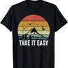 Retro Take It Easy Shirt Vintage Outdoors Camping T-Shirt