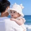 Korean Style Baby Girls' Breathable Mesh Summer Bucket Hat