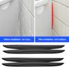 4PCS / Set Universal Scrape Guard Bumper Guards Car Door Edge Protector Rearview Mirror Protection Sticker Protective Strip