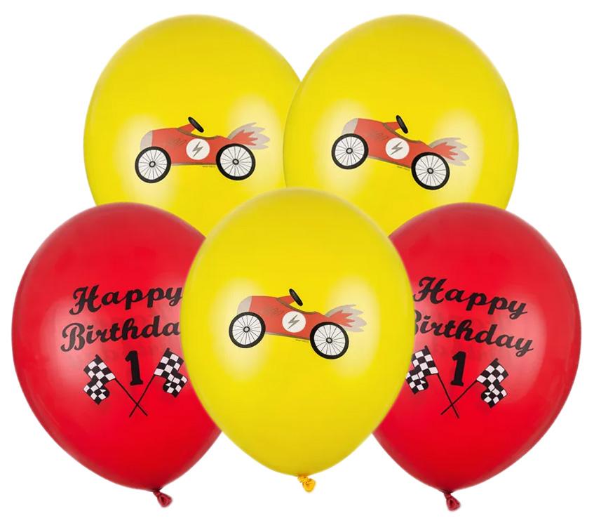 Balloons 30 Happy Birthday Mix 5 Pcs