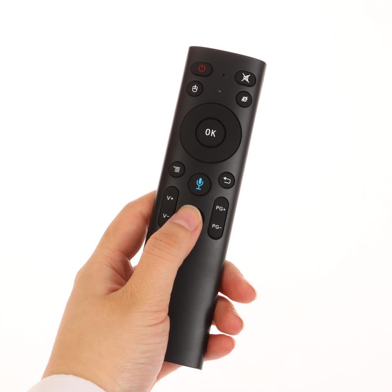 2.4G Wireless Voice Remote Control Gyroscope Controller With Usb Receiver Q5 Air Mouse Remote For Projector Smart Tv Android Box